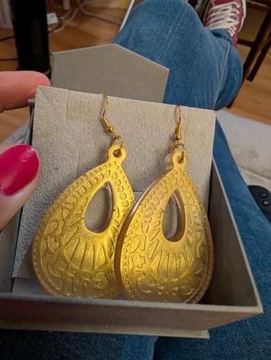 Hand made Resin Earrings