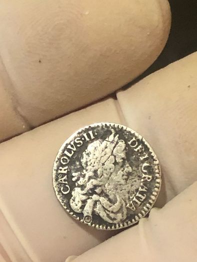 1679 Silver 2 pence Maundy Charles II