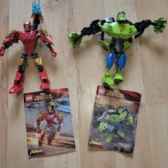 Lego Avengers Hulk and Iron Man