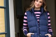 r&amp;r navy gilet worn once size 10