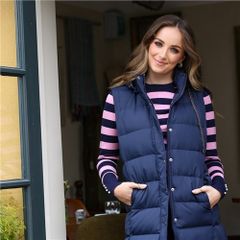r&r navy gilet worn once size 10