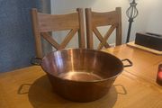 Vintage Copper Preserve Pan