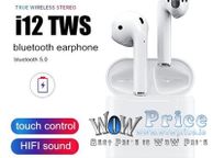 main image for ad 08440 i12 TWS Universal Bluetooth Earbuds With Charging Dock
