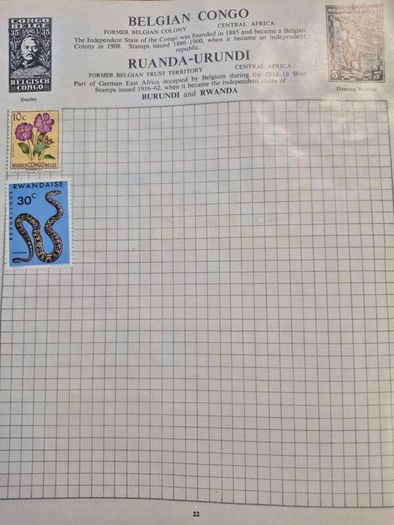 Stamps of the world stanley gibbson album