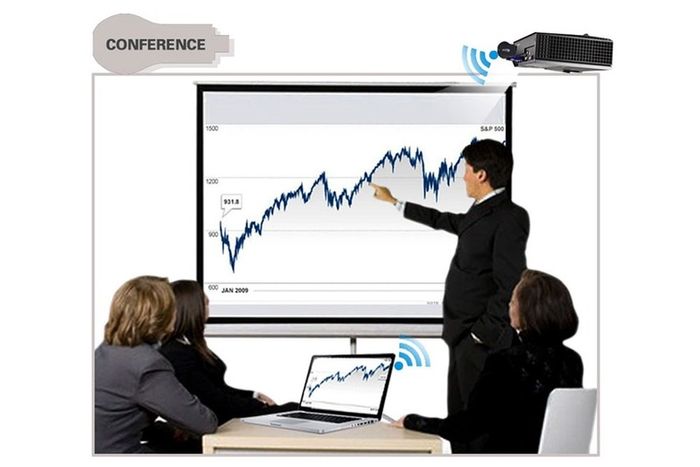 Wecast C2 Miracast WiFi Display Dongle Receiver 1080P AirPlay Mirroring DLNA