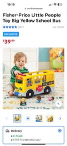 school bus toy