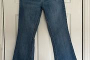 Flared jeans
