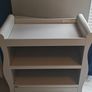 White Baby Changing Unit / Changing Table with Storage Image 2