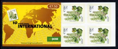 2006 Ireland Wild Flowers Navelwort Definitive Stamp Booklet Mint Never Hinged (MNH)