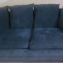navy 3 seater sofa Image 3