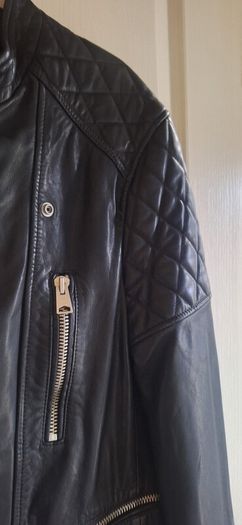 All Saints Unisex Genuine Leather Biker Jacket