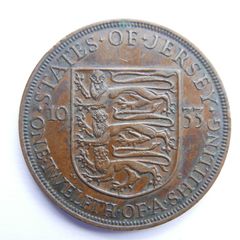 Jersey King George V 1933 1/24 Shilling