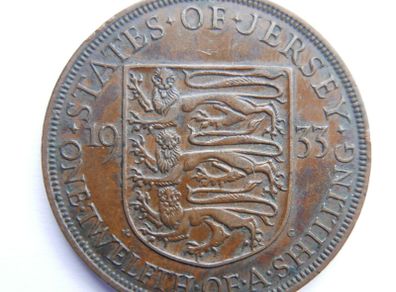 Jersey King George V 1933 1/24 Shilling