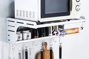 BRAND NEW Kitchen Organizer Storage Holder Oven Bracket Wall Mounted Shelf