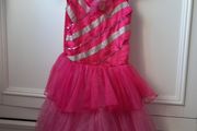 Barbie costume dress size 5-7 years
