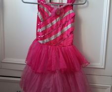 Barbie costume dress size 5-7 years