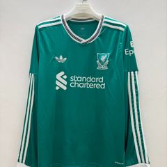 Liverpool away long sleeve jerseys season 25/26