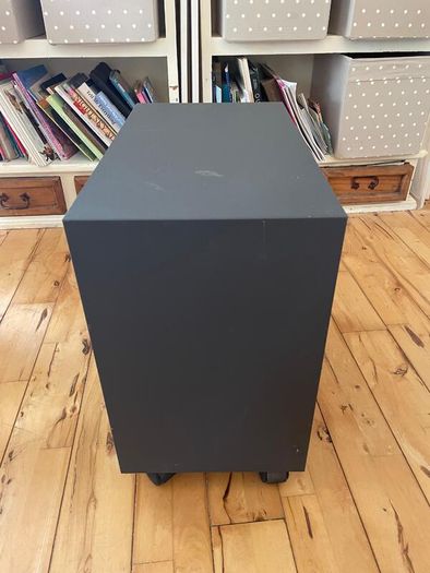 Under Desk Mobile Filing Cabinet Grey