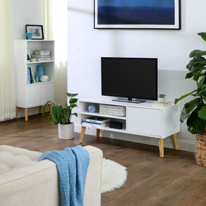 New Scandinavian TV Console Cabinet Display - FREE P&P