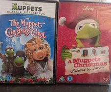 Muppet Christmas Carol & A Muppets Christmas Letter To Santa Dvd Bundle Festive Family Musical