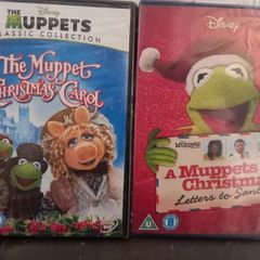 Muppet Christmas Carol & A Muppets Christmas Letter To Santa Dvd Bundle Festive Family Musical