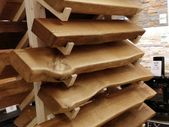 Solid Oak, Hardwood Chimney Mantel Beam 1000mm Wide