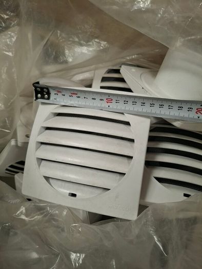 Plastic wall vent cover