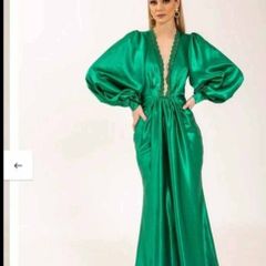 Green formal Dress