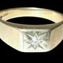 Vintage Hallmarked 9ct Solitaire Image 6
