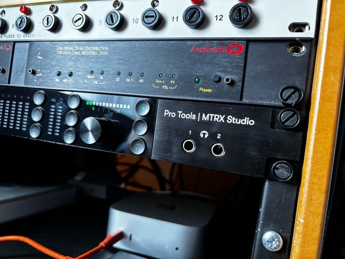 Avid MTRX Studio interface with Thunderbolt 3 module
