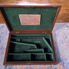 antique pistol box colt percussion
