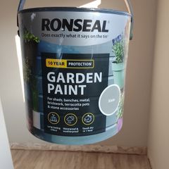 Ronseal garden paint