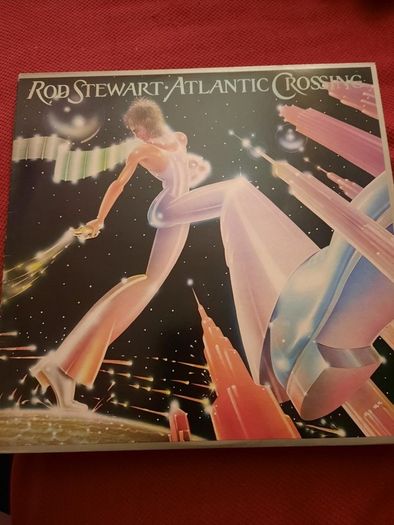 ROD STEWART: Atlantic Crossing LP - UK Pressing  - late 70s