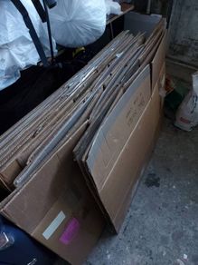 Cardboard boxes
