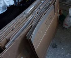 Cardboard boxes