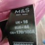 M&S Pink Coat Image 3