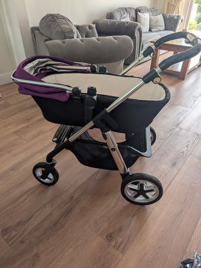 Silver Cross Wayfarer Travel System Bassinet and Stroller