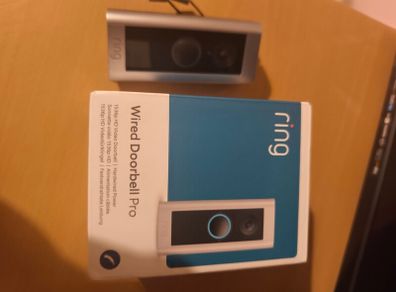 Ring Wired Video Doorbell Pro 2+ Ring Chime V2 white