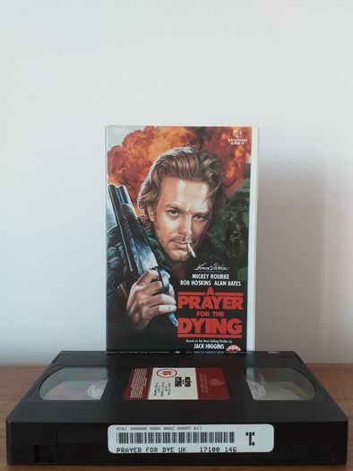 A Prayer For The Dying VHS Video Cassette Tape 1987