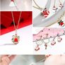MASSIVE SALE 84P Christmas Enamel Gold Charms for Jewelry Making, Assorted Gold Charms for Christmas Snowflake Snowman Tree Hat DIY Necklace Bracelet Earrings Making Crafting Decoration Image 2