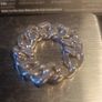 925 Sterling Silver Chain Link Ring. Image 7