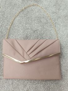 Blush Pink Clutch / Occasion Handbag