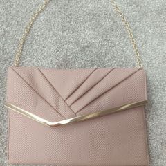 Blush Pink Clutch / Occasion Handbag