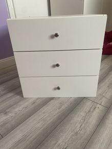 ikea 3 drawer unit