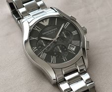 Emporio Armani AR1465 Valente Ceramica Chronograph Watch