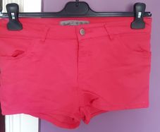 Pink shorts size 10 never worn