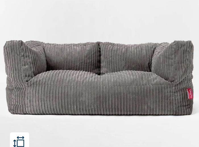 Soft bean bag couch
