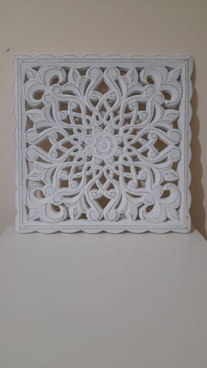 Wooden Square Wall Plaque