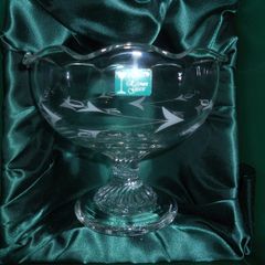 Vintage "Eamon Glass Dublin"Hand Engraved In Ireland.