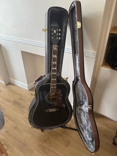 Epiphone Hummingbird Pro EB + Original Hard Case | Excellent Condition